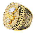 2025 "Hall of Fame" FFL Championship Ring – 18k Gold V-Shield Edition