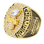 2025 "Hall of Fame" FFL Championship Ring – 18k Gold V-Shield Edition
