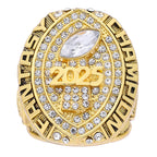2025 "Hall of Fame" FFL Championship Ring – 18k Gold V-Shield Edition
