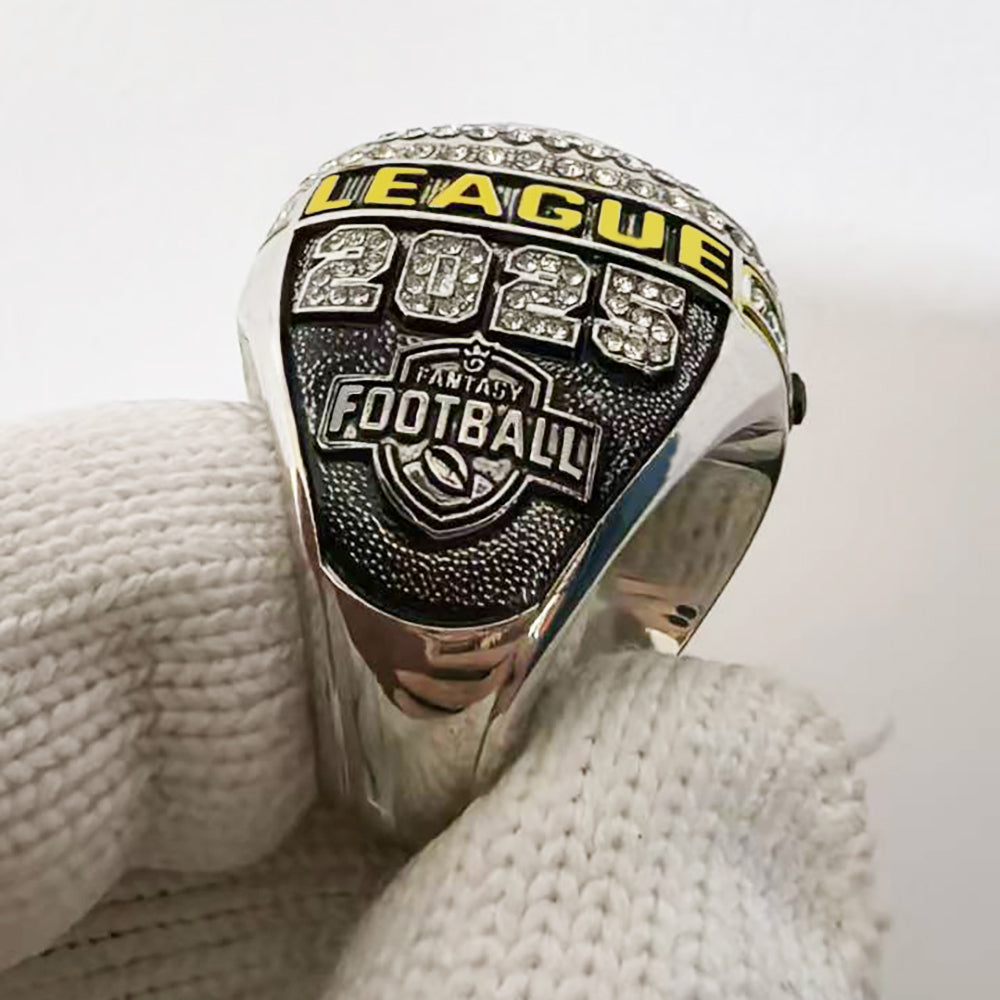 The "Legacy" Fantasy Football Championship Ring – Gold & Chrome Edition