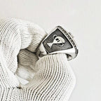 2025 Fantasy Football Champion Ring – Silver "Blackout" Edition