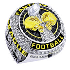 The "Legacy" Fantasy Football Championship Ring – Gold & Chrome Edition