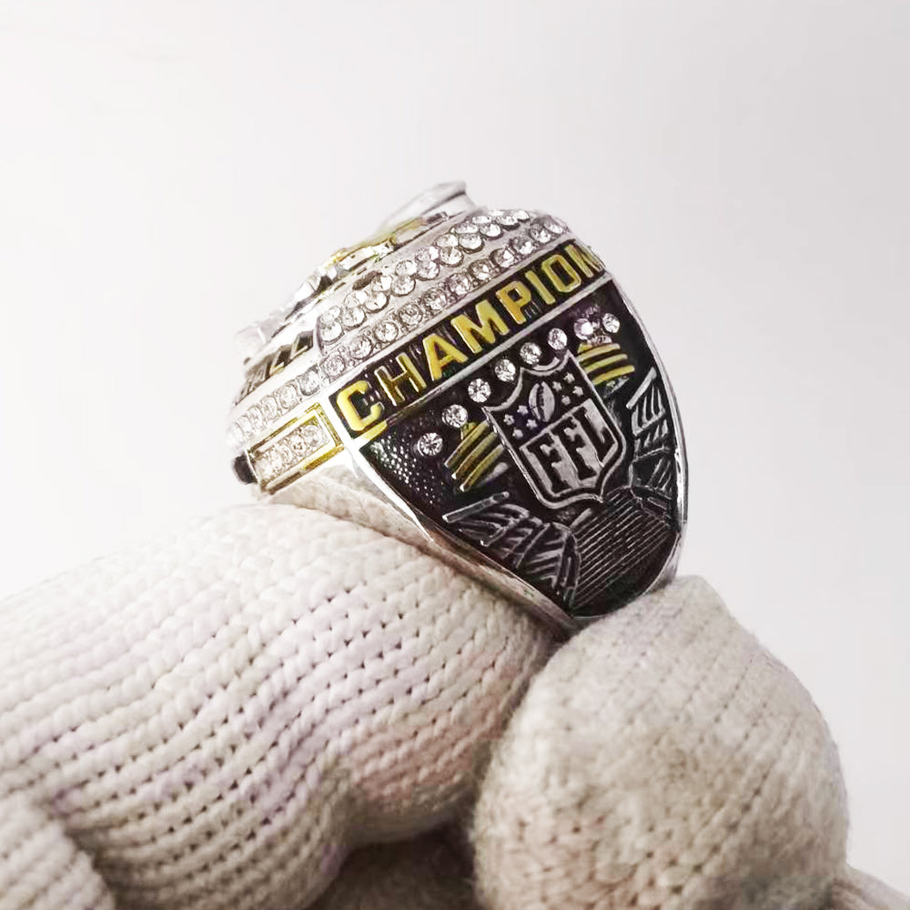 The "Legacy" Fantasy Football Championship Ring – Gold & Chrome Edition