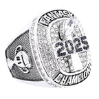 2025 Fantasy Football Champion Ring – Silver "Blackout" Edition