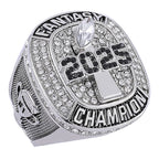2025 Fantasy Football Champion Ring – Silver "Blackout" Edition
